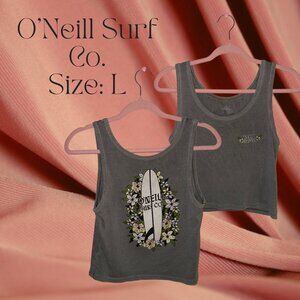 O’Neill Surf Co. Floral Graphic Tank Top | Size L